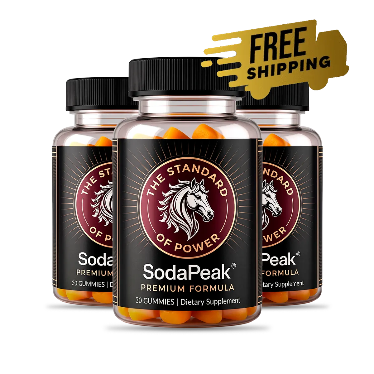 SodaPeak Men's Daily Vitality and Wellness Supplement
